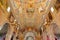 SAO VICENTE, MADEIRA, PORTUGAL - DECEMBER 19, 2021: The interior of  Igreja Matriz Parish Church with paintings on the ceiling