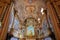 SAO VICENTE, MADEIRA, PORTUGAL - DECEMBER 19, 2021: The interior of  Igreja Matriz Parish Church with paintings on the ceiling