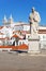 Sao Vicente Statue St. Vincent of Saragossa - patron saint of Lisbon