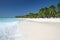 Saona: Sand Beach, Caribbean Ocean and Palm Trees