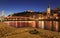 Saone at night