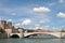 Saone river and Pont Bonaparte