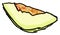 Sapo melon, illustration, vector