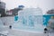 Sapporo, Japan - February 2017: The 68th Sapporo Snow Festival at Odori Park