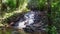 Sapyranga Waterfall. Small Waterfall located in the Sapyranga reserve where the singer Ivete Sangalo recorded her music video