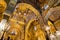 Saracen arches and Byzantine mosaics within Palatine Chapel of the Royal Palace in Palermo