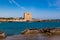 Saracen tower of San Vito. Polignano a mare. Puglia. Italy.