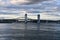 Sarah Mildred Long Bridge and Piscataqua River Bridge in Portsmouth, New Hampshire