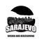Sarajevo black and white logo