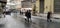 Sarajevo, Bosnia and Herzegovina, March 8, 2020. People on the streets of Sarajevo. Tourists and locals walk around the city