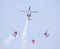 Sarang- the IAF aerobatic team of Helicopters