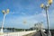 Sarasin Bridge viewpoint on the clear sky Popular destinations in Phuket