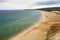 Sarayskiy Bay and beach. Lake Baikal. Olkhon Island. Russia