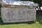 Sarcophagus, Aphrodisias Archaeological Site, AydÄ±n Province, Turkey