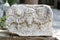 Sarcophagus in Bodrum Castle, Turkey