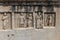 Sarcophagus detail at Paros. Cyclades Islands Greece.