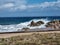 Sardegna beach seawaves