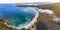 Sardegna island best beaches near San Teodoro. Lu Impostu aerial view