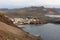 Sardina de Galdar small village surrounded by arid mountains in north Gran Canaria