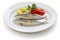 Sardinhas assadas, charcoal grilled sardines