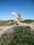 Sardinia. Arbus. Spanish coastal Watchtower of Flumentorgiu, near Torre dei Corsari beach and dunes of Pistis