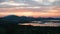 SARDINIA LANDSCAPE GULF OF MARINELLA AT SUNSET SARDEGNA