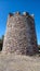 Sardinia. Pula. Tower of Cala d'Ostia, 18th century