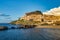 The sardinia village of castelsardo skyline