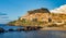 The sardinia village of castelsardo skyline