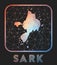 Sark map design.
