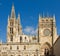 Sarmental Facade of Burgos Gothic Cathedral. Spain