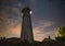 Sarpincik Lighthouse Night Star Exposure