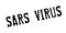 Sars Virus rubber stamp