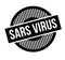 Sars Virus rubber stamp