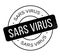 Sars Virus rubber stamp