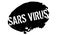 Sars Virus rubber stamp