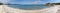 Sarti wild beach panorama