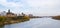 Saskatoon cityscape by the South Saskatchewan River