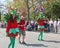 Sassenheim, Netherlands â€“ April 21, 2018: 100 years Bloemencorso Bollenstreek Flower Parade