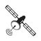 Satellite antenna orbit world information