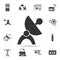 satellite dish icon. Detailed set icons of Media element icon. Premium quality graphic design. One of the collection icons for web