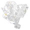 Satellite map of Milan, streets and building of area number 9. Lombardy. Italy