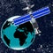 Satellite Over Earth