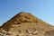 The satellite pyramid located 55 meters south to the bent pyramid of king Sneferu, 26 meters in height and 52.80 meters in length