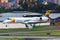 Satena Embraer 145 airplane Medellin Enrique Olaya Herrera airport