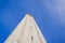 Sather tower the Campanile on a blue sky background