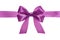 Satin pink ribbon bow