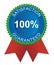 Satisfaction guaranteed badge