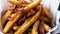 Satisfy Your Cravings with These Cheesy Bacon Fries.AI Generated