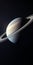 Saturn In Stunning 4k: Digitally Enhanced Visuals